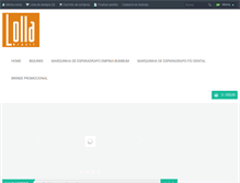 Tablet Screenshot of lollabrasil.com.br